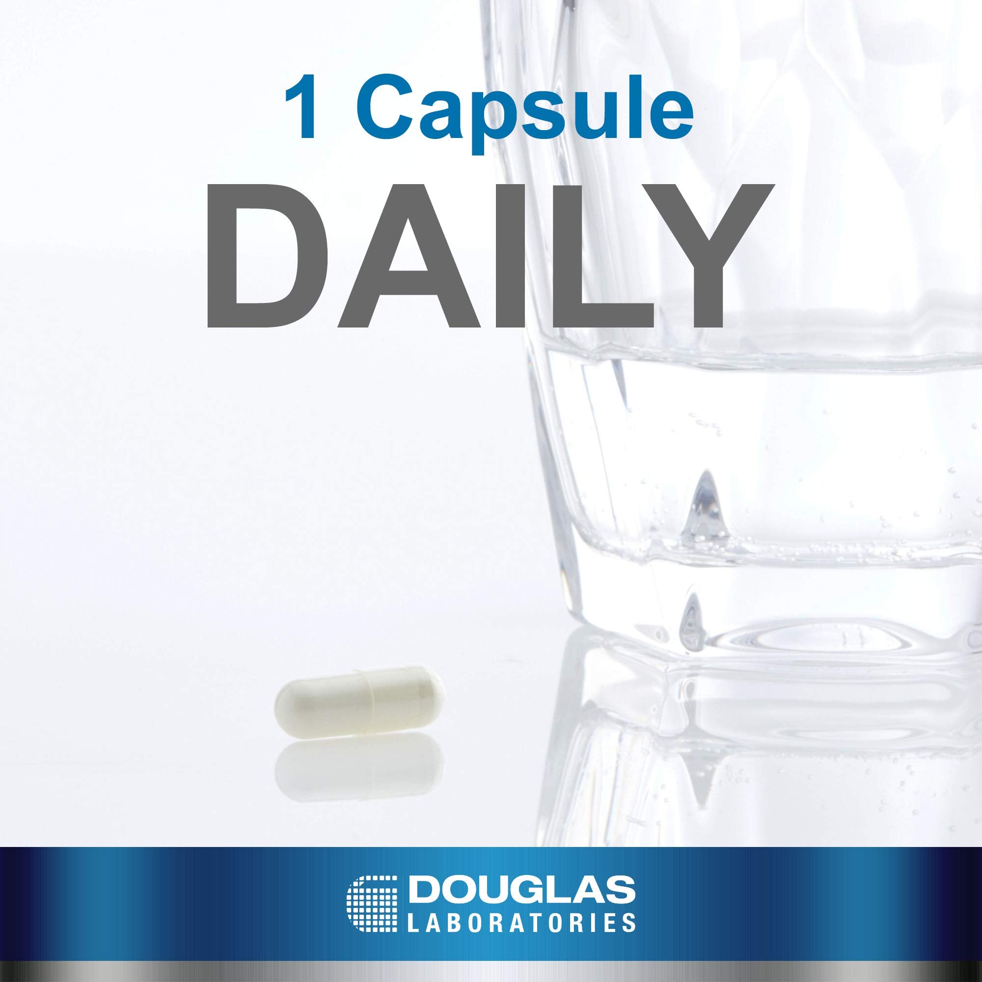 Douglas Laboratories Pyridoxal-5-Phosphate capsules closeup, smooth and swallowable daily supplement.