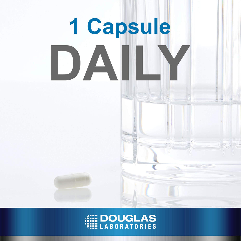 Douglas Laboratories Zinc Picolinate capsules arranged for easy daily dosing
