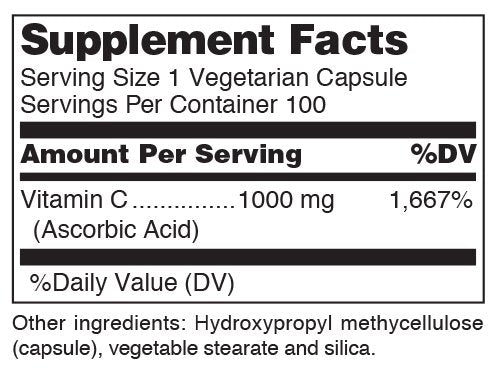 Douglas Laboratories C-1000 capsules shown for convenient daily supplementation.