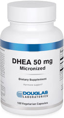 Douglas Laboratories DHEA capsules bottle showing hormone balance potential