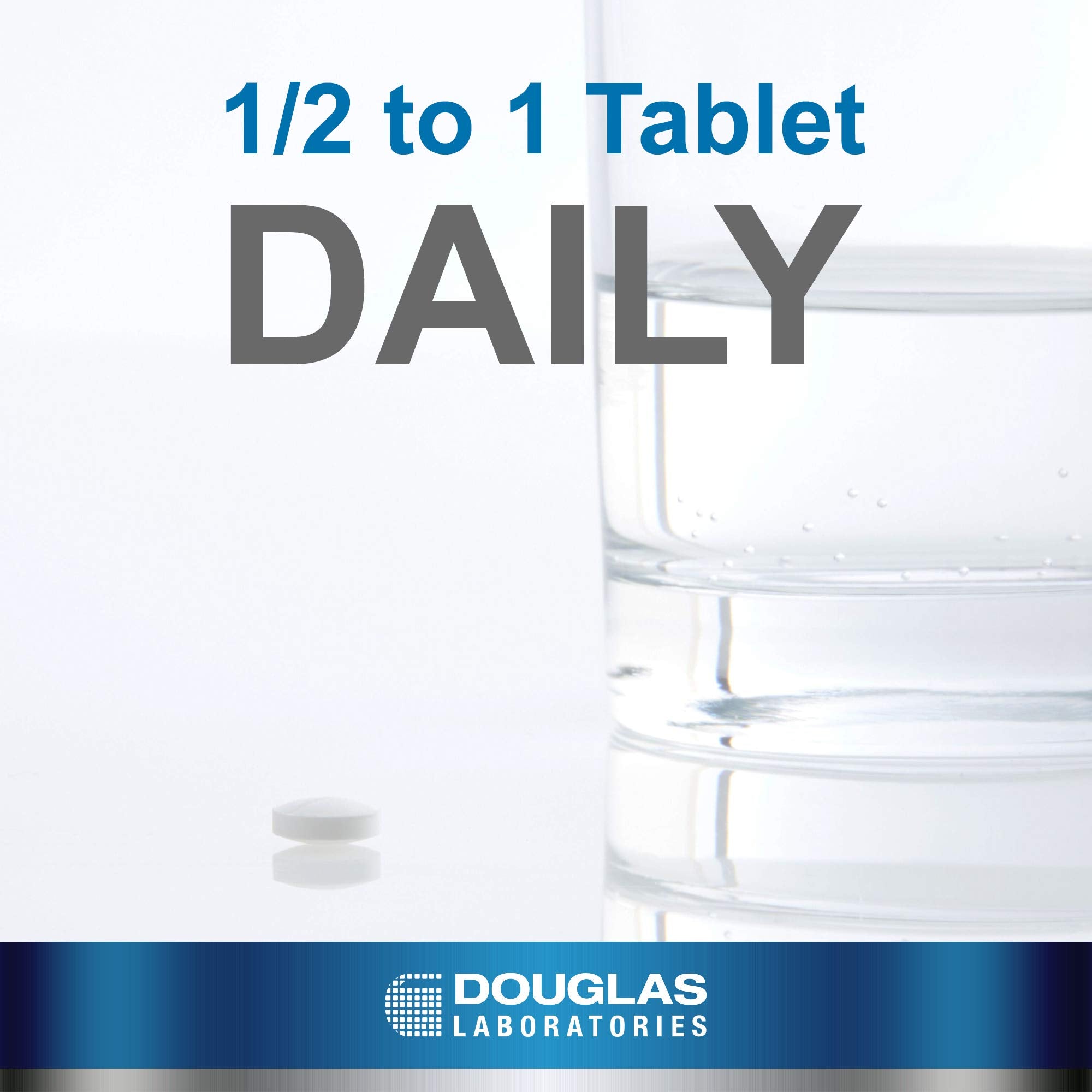 Douglas Laboratories DHEA 5 mg tablet in hand for daily hormone support