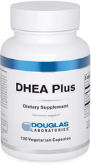 Douglas Laboratories DHEA Plus bottle for energy metabolism support.