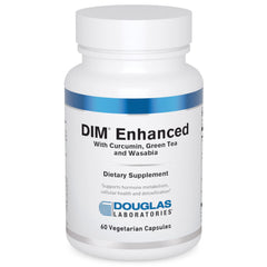 Douglas Laboratories DIM Enhanced bottle label clearly displays the product name.