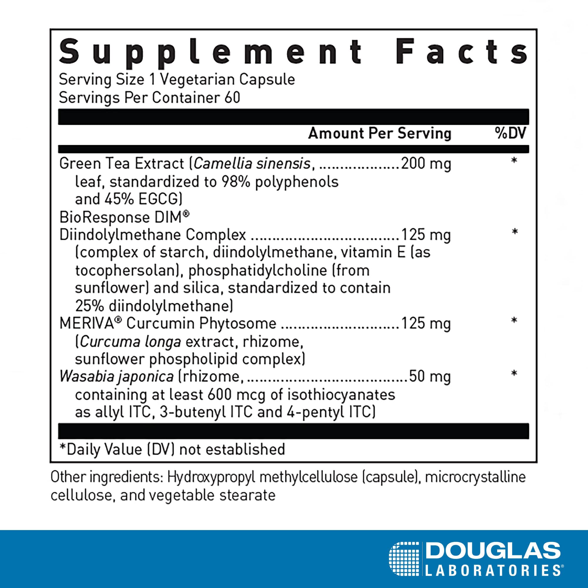 DIM Enhanced capsules arranged for daily hormone support.
