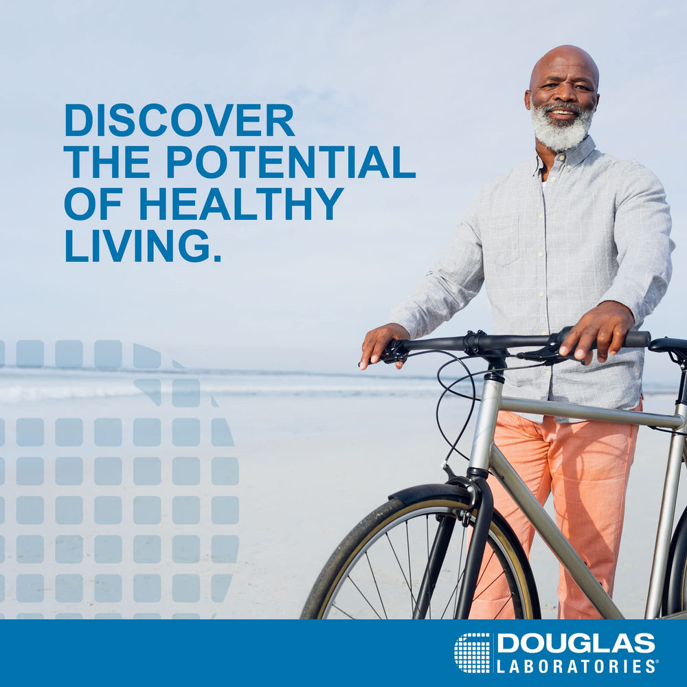 Prebiotic fructooligosaccharides support gut activity in Douglas Laboratories formula.