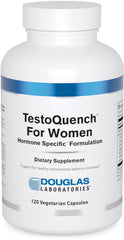 Douglas Laboratories TestoQuench for Women bottle front highlighting hormonal balance