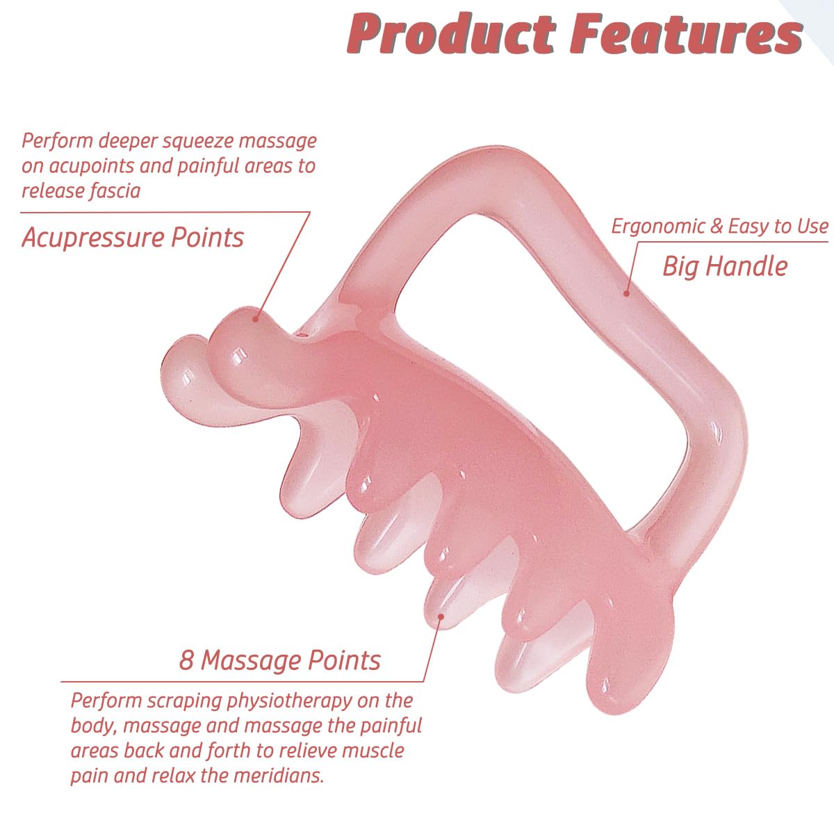 Doumewor masaje muscular profundo para relajar fascia y músculos profundos.