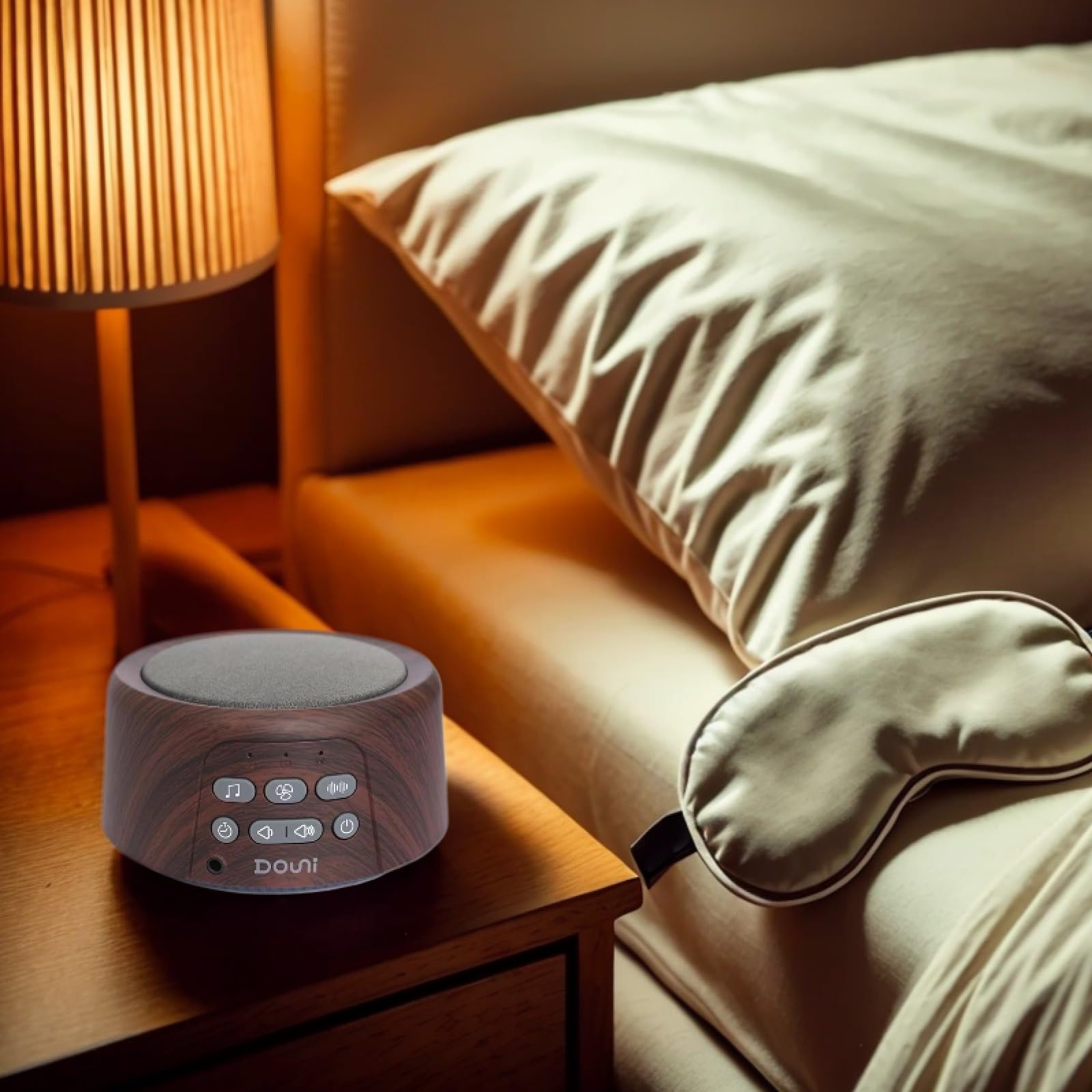Douni power adapter and cord included for immediate setup