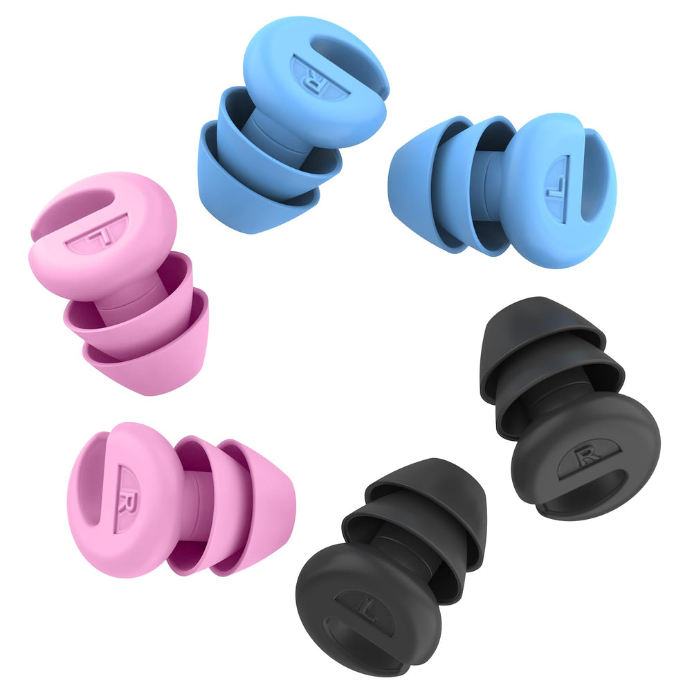 DOUTINGHAO ear plugs for sleeping with soft silicone, ideal for side sleepers.