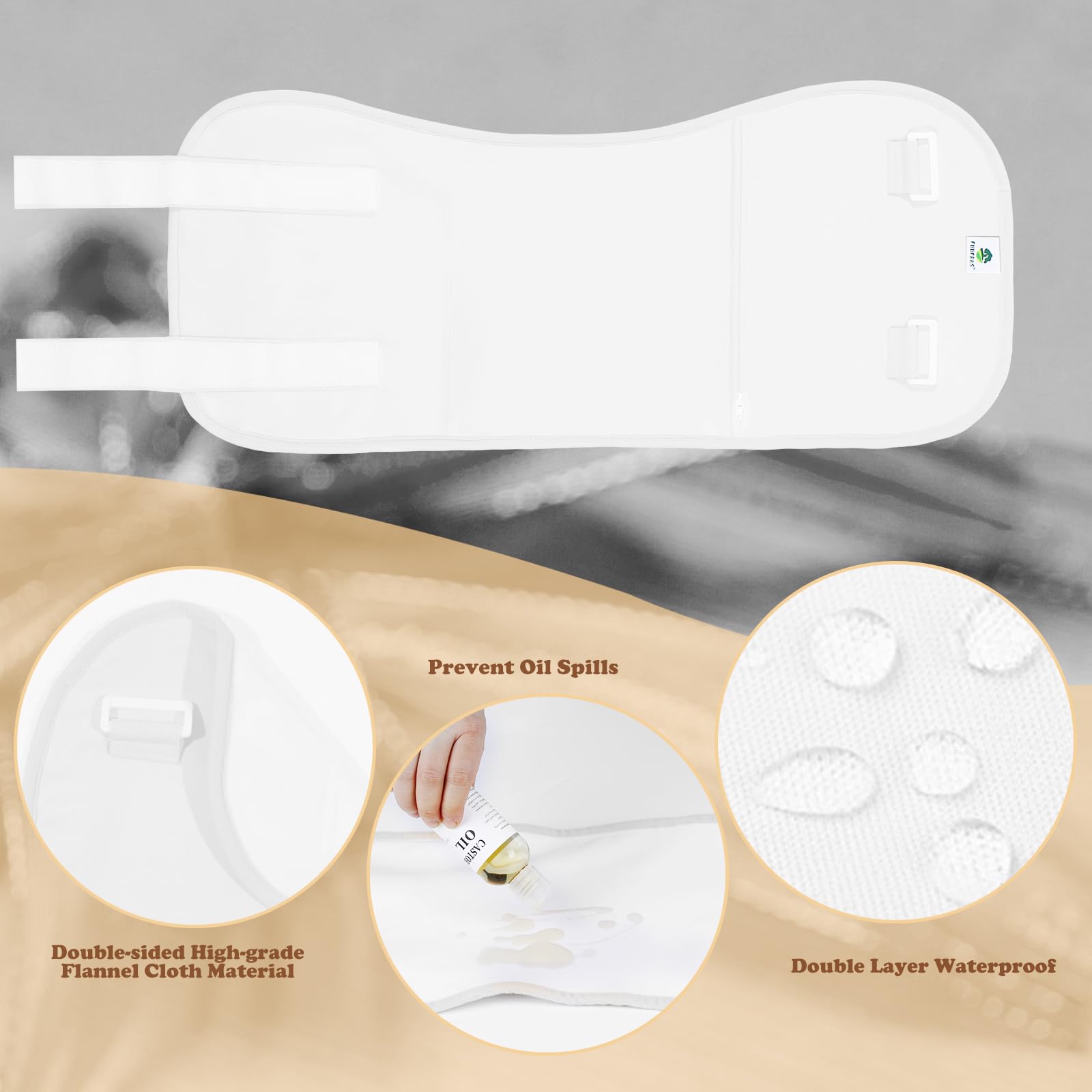 Dowceivm storage bag keeps oils organized and ready for travel