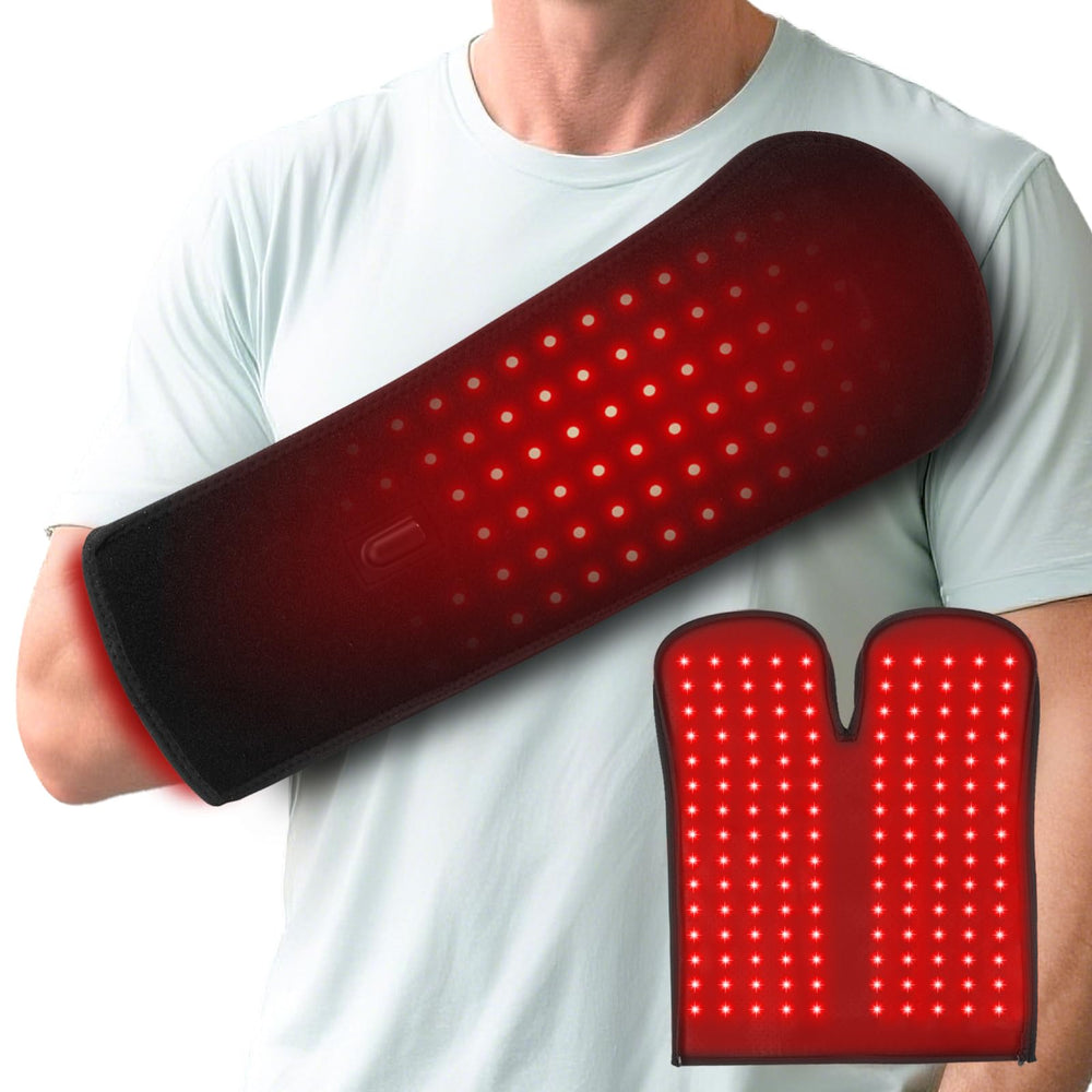 Dowceivm red light therapy hands ergonomic design for targeted relief