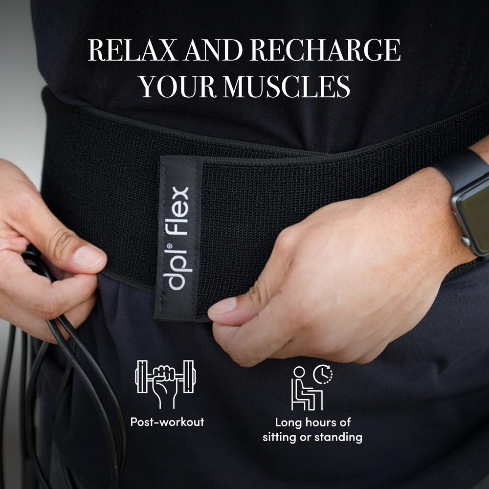 DPL Flex Pad on legs delivers targeted warmth and improved comfort.