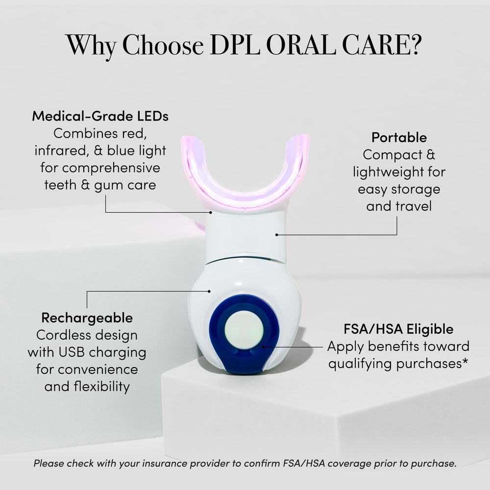 dpl soft silicone trays provide comfortable fit during therapy sessions