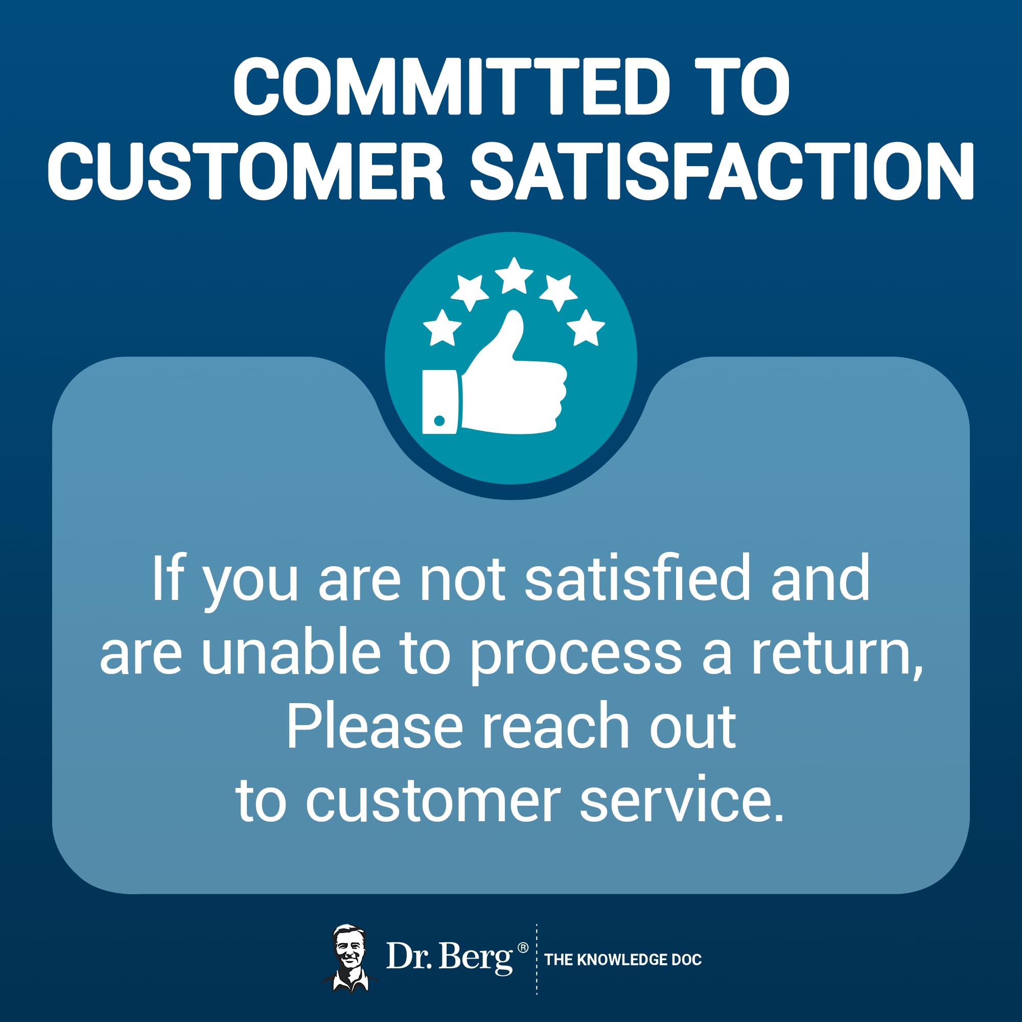 Dr. Berg 30-day satisfaction guarantee poster