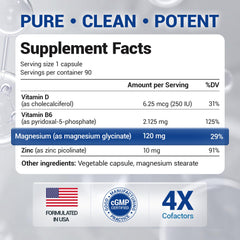 Dr. Berg bioavailable magnesium glycinate for improved uptake