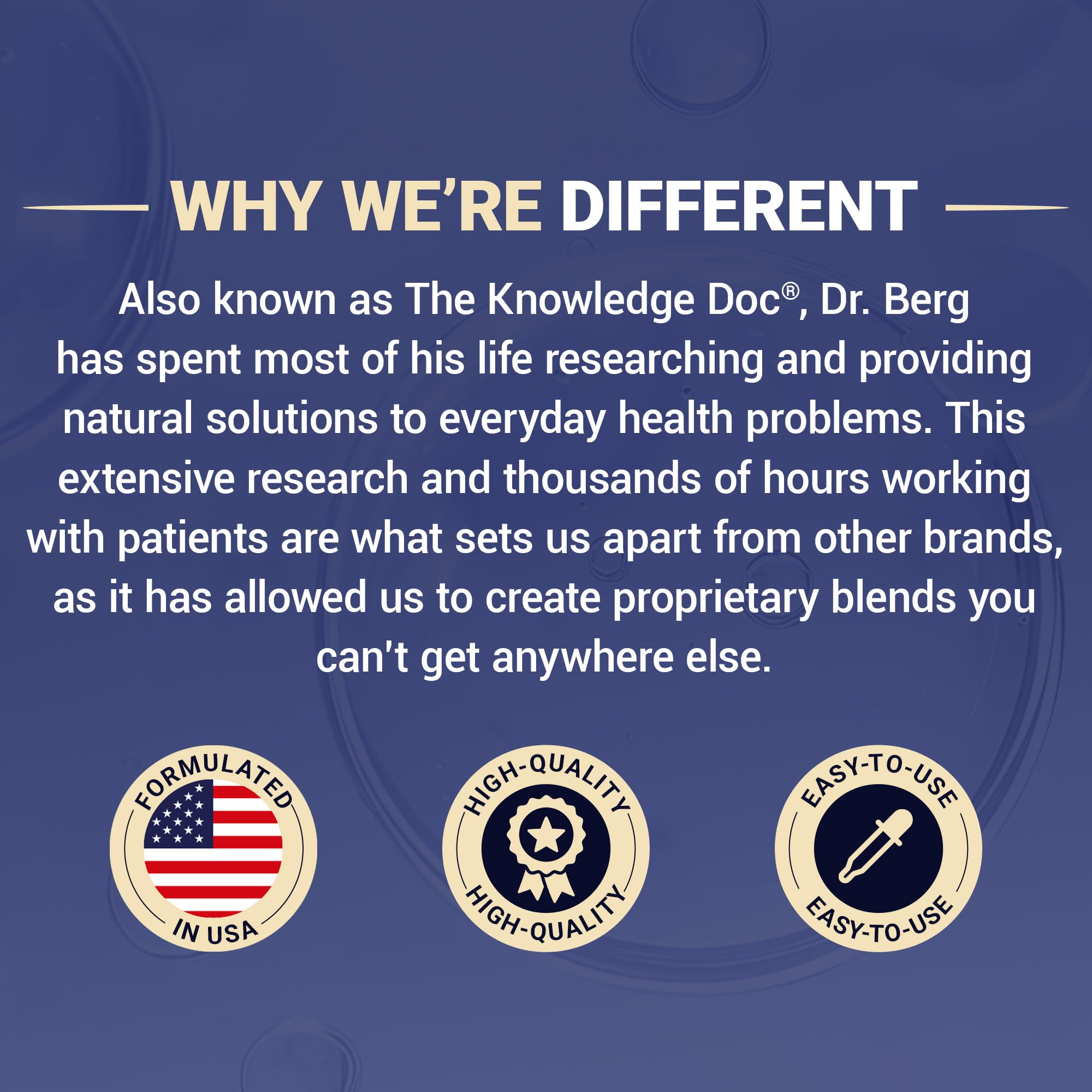 Dr. Berg D3 K2 liquid drops daily-use image conveys consistent wellness support