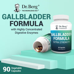 Dr. Berg Gallbladder Formula 90 capsules packaging showing 45 day supply