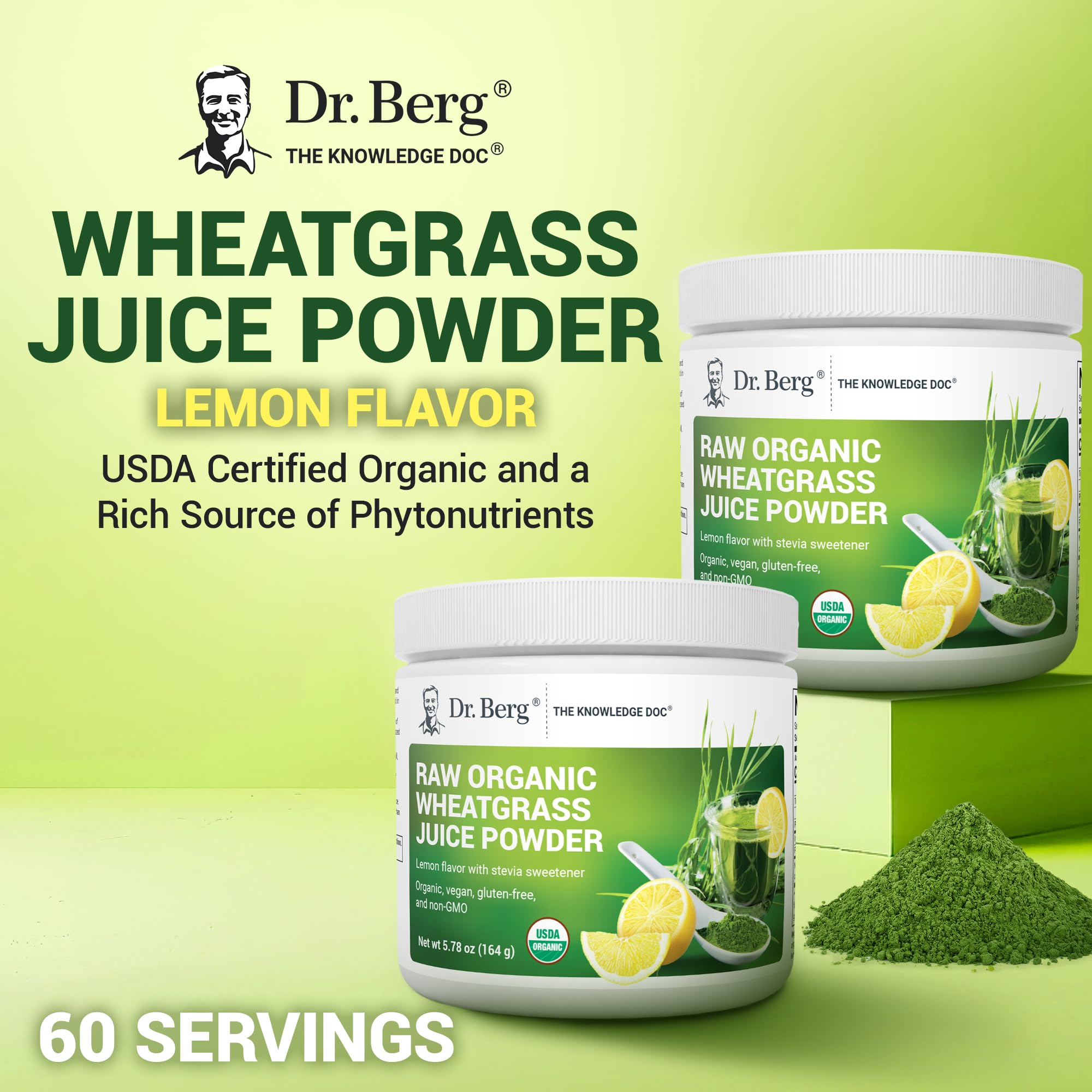 Dr. Berg Lemon flavor enhances smoothies with a refreshing citrus note.