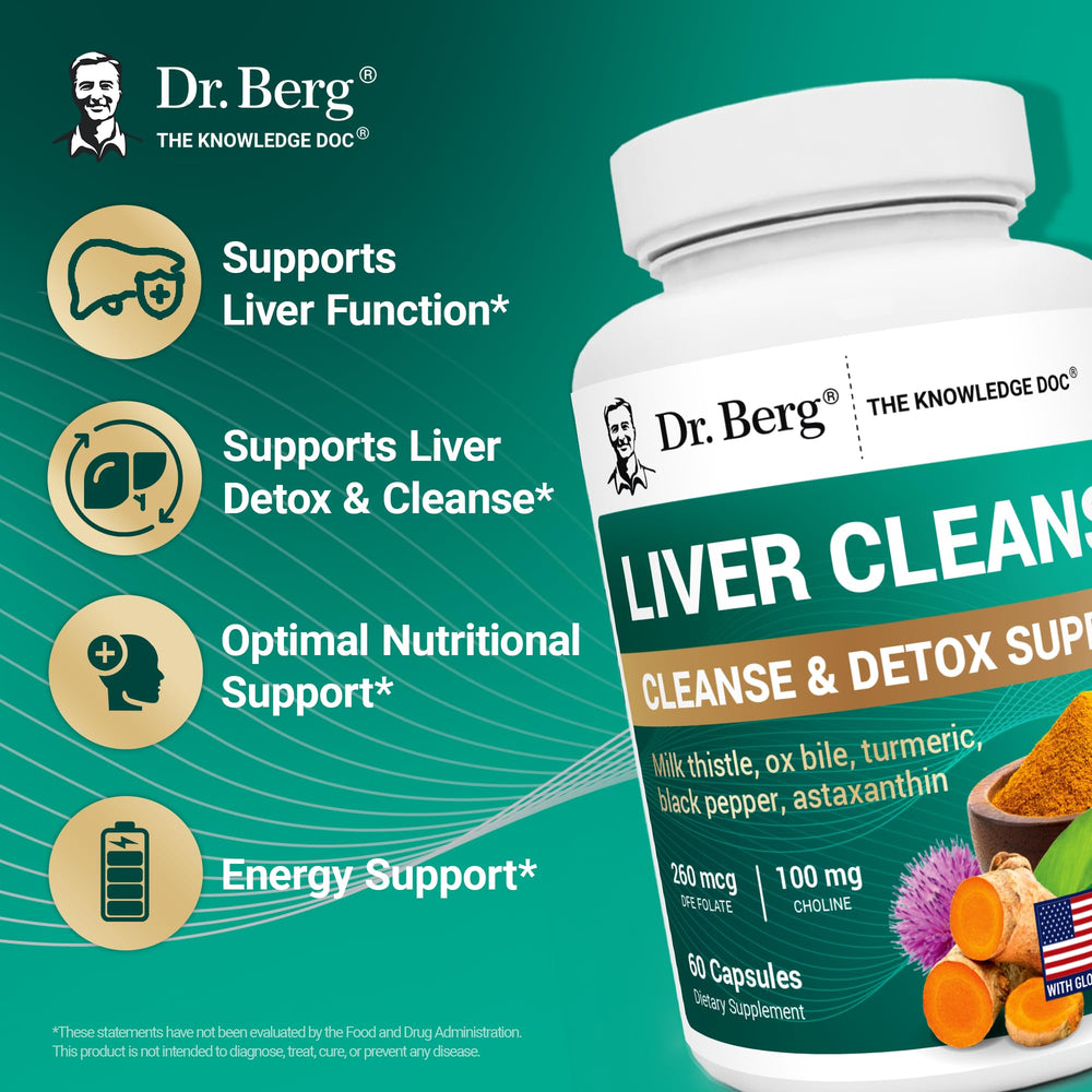 Dr. Berg Liver Cleanse ox bile visual detail for digestion support