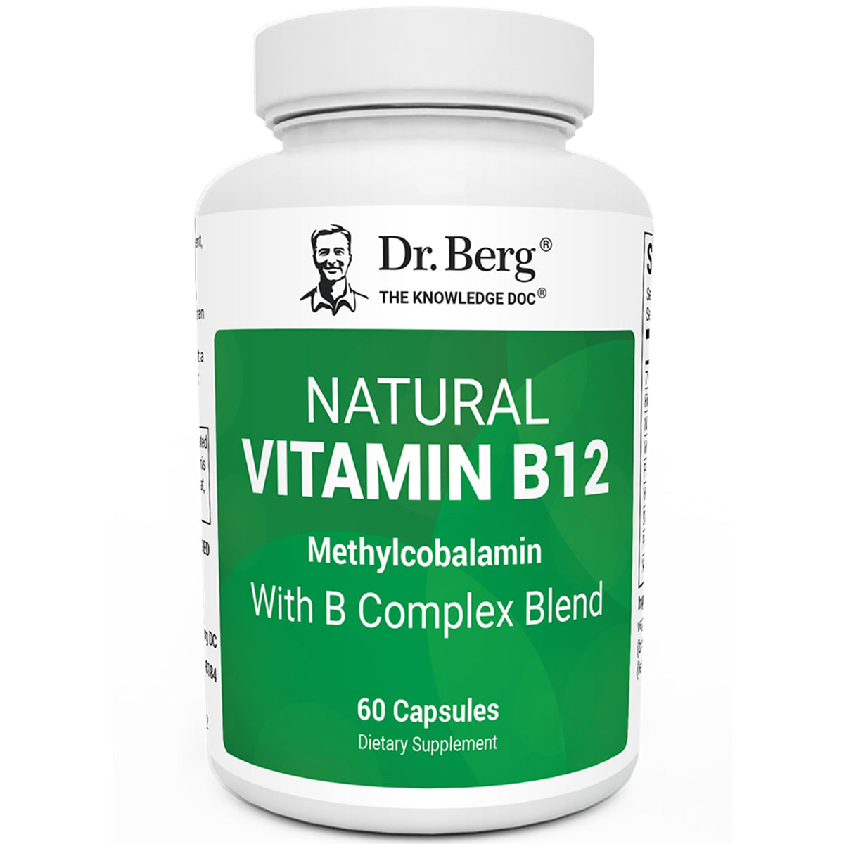 Dr. Berg Nutritionals B12 1000 mcg capsule for daily energy support