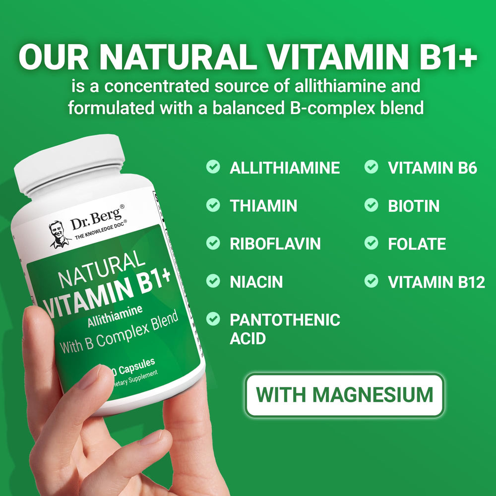 Dr. Berg Nutritionals serving size illustration showing one capsule per serving.