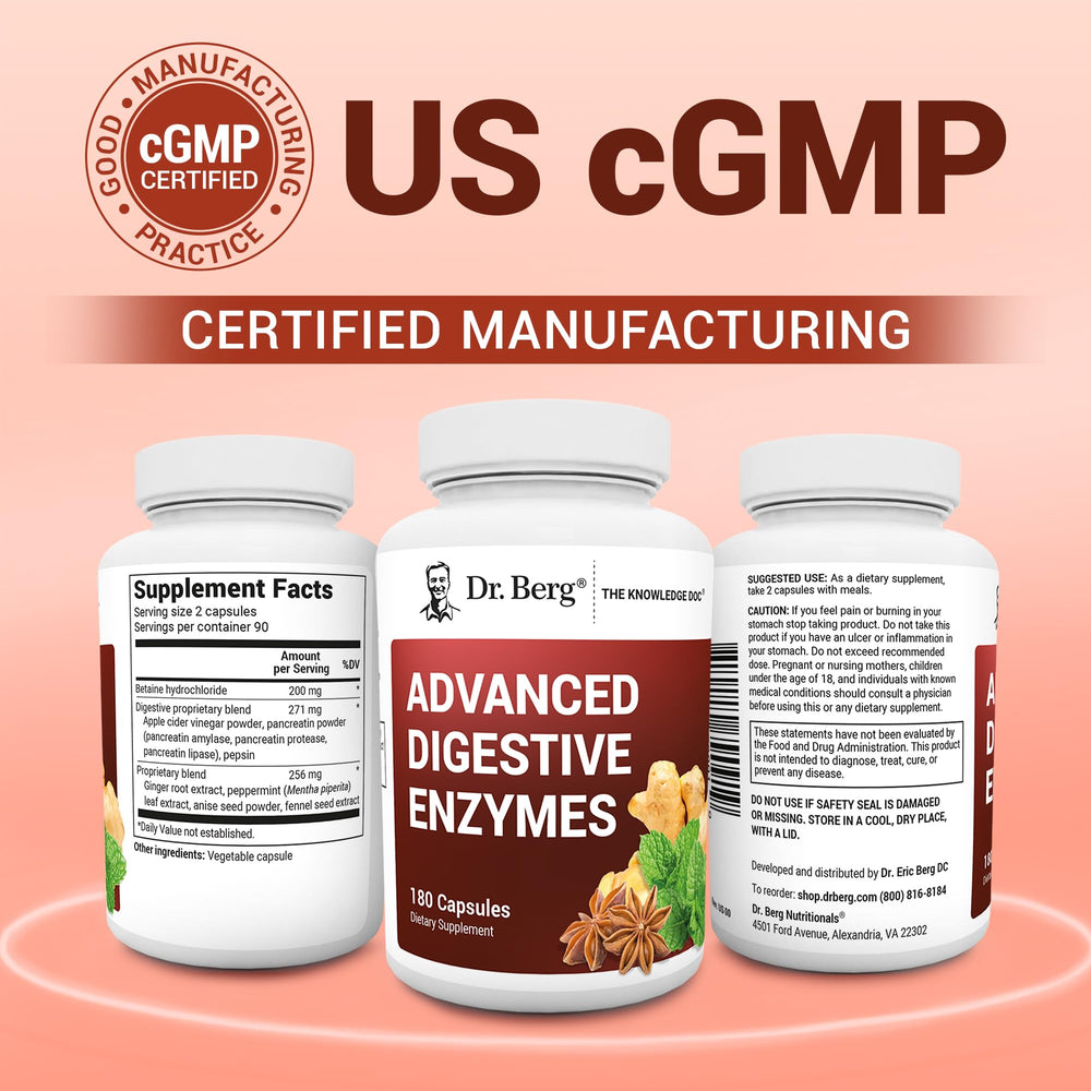 Dr. Berg Peppermint Leaf close-up with aroma and gut comfort