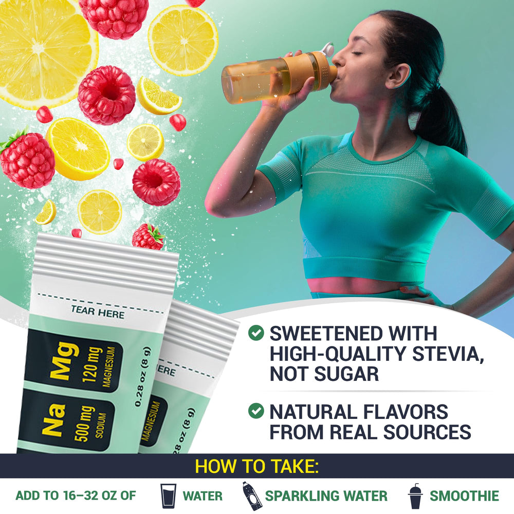 Keto-friendly electrolyte mix with no added sugar for keto routines.