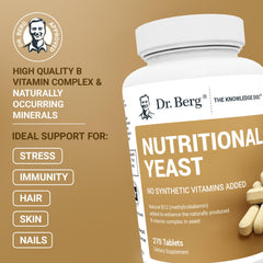Dr. Berg Yeast Tablets vanilla chew close-up showing optional chewing.