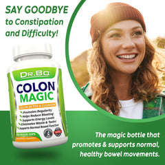 DR. BO Colon Cleanse packaging box shows natural herbal blend