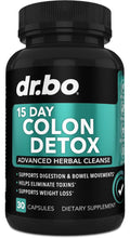 DR. BO Colon Cleanser Detox — 15 Day Intestinal Cleanse with Probiotics