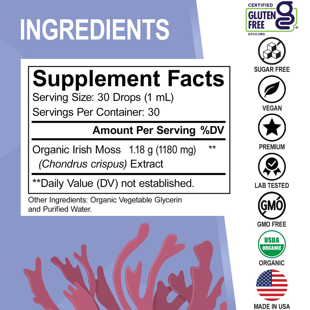 DR. BO Irish Sea Moss Drops kid-friendly use for family wellness