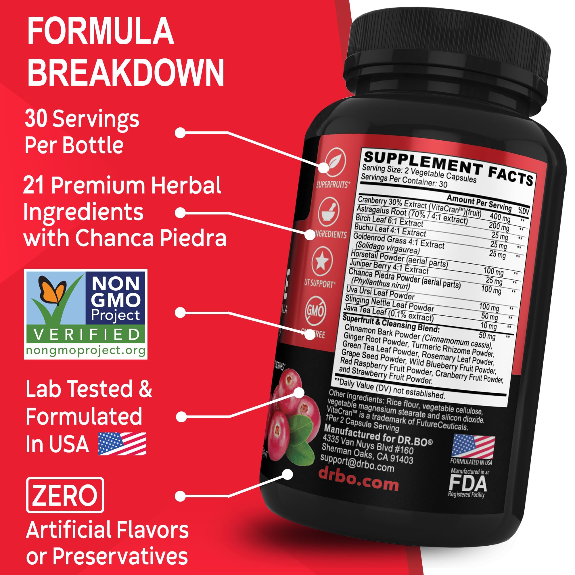 DR. BO Kidney Cleanse on store shelf highlights daily kidney support