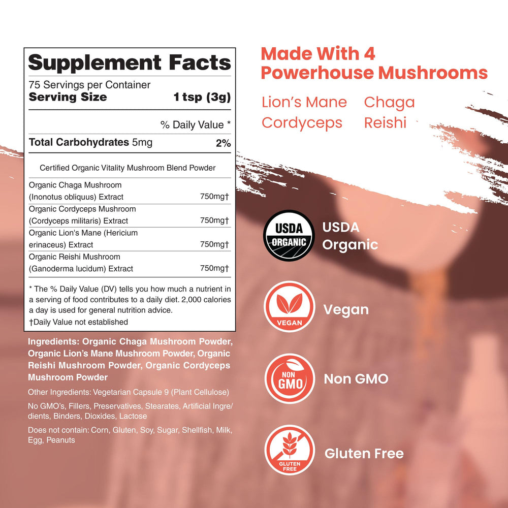 Dr. Botanical Health Chaga bottle supports immune-friendly daily resilience.