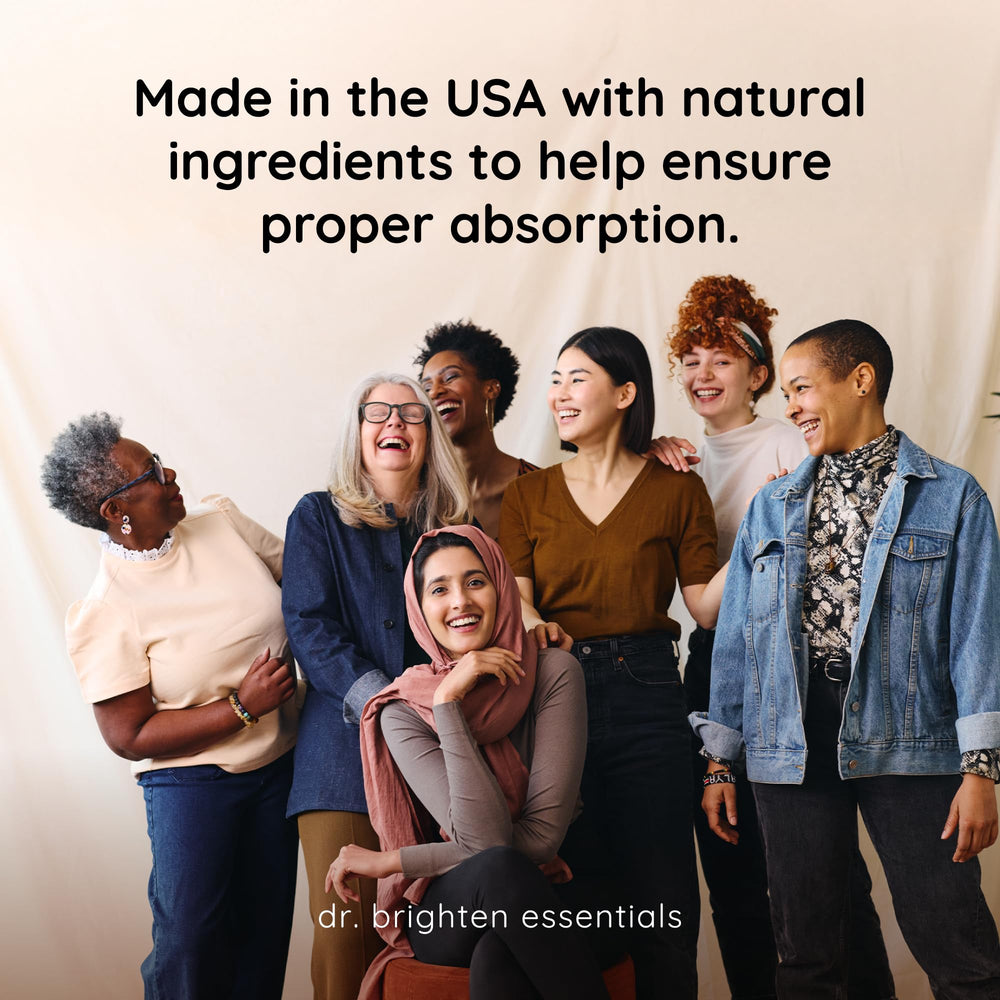 Non-GMO ingredients highlight clean nutrition from Dr. Brighten Saw Palmetto Plus.