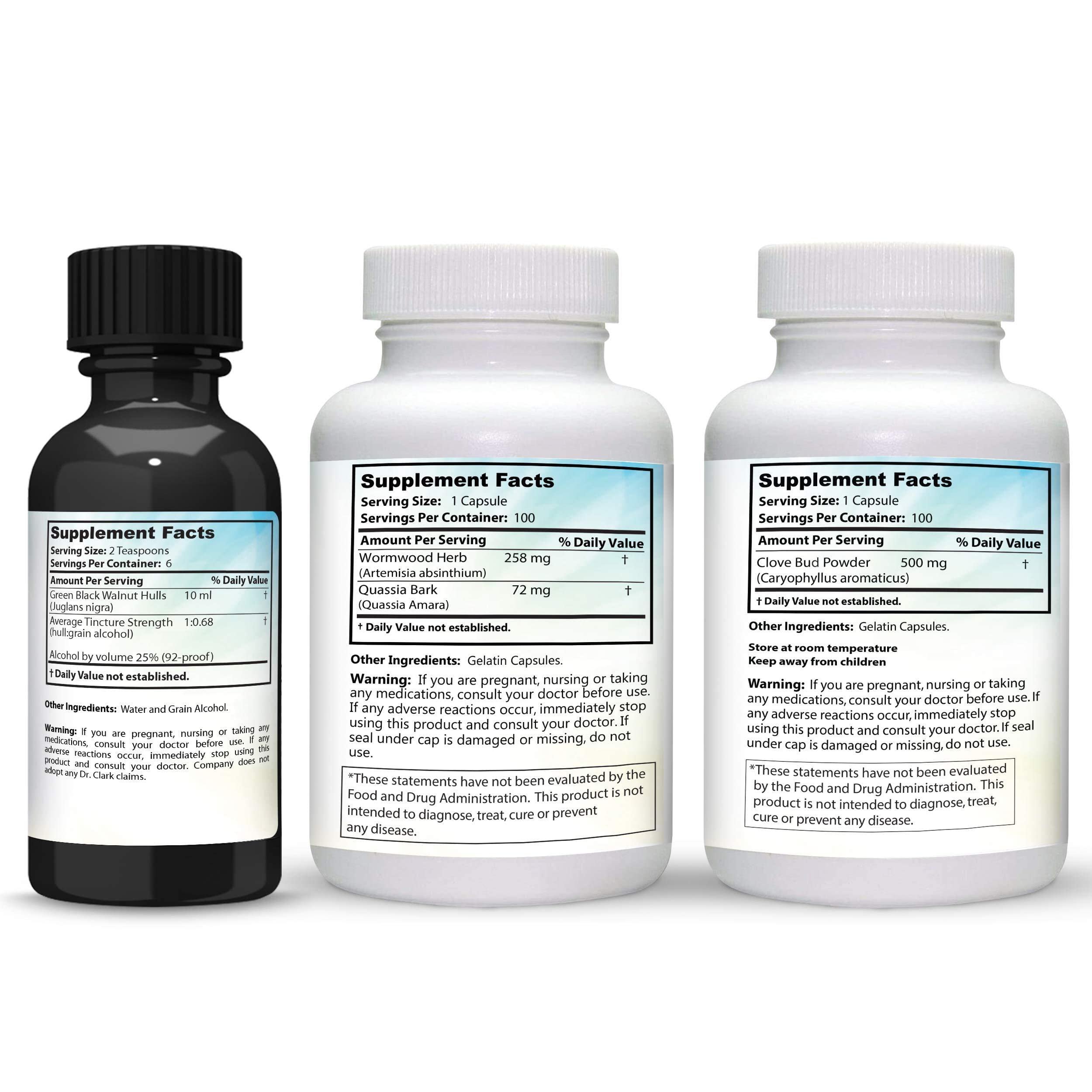 Dr Clark Store Green tincture close-up reveals vibrant hull-derived color.