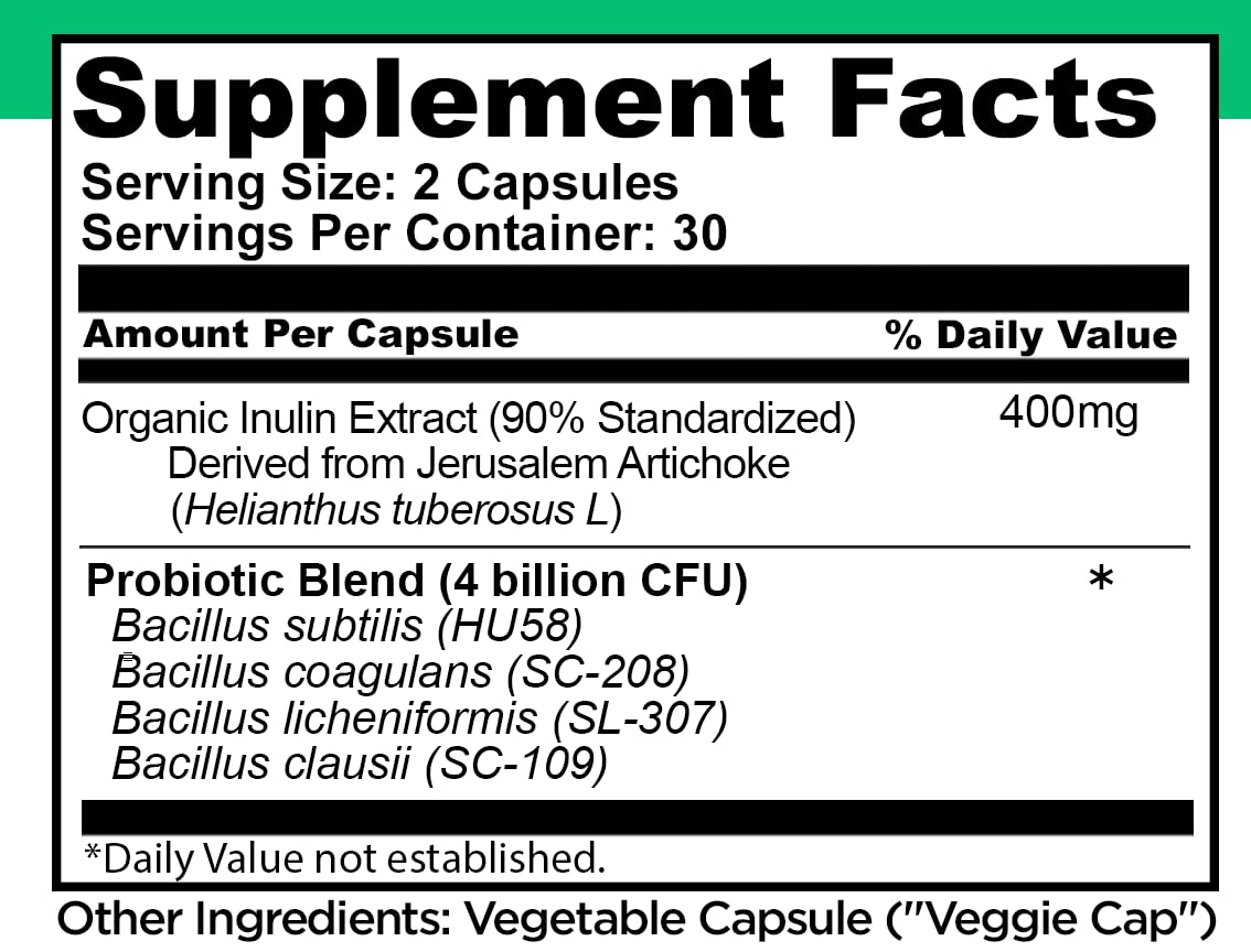 Dr. Danielle Probiotic label close-up showing gluten-free, non-GMO claims.