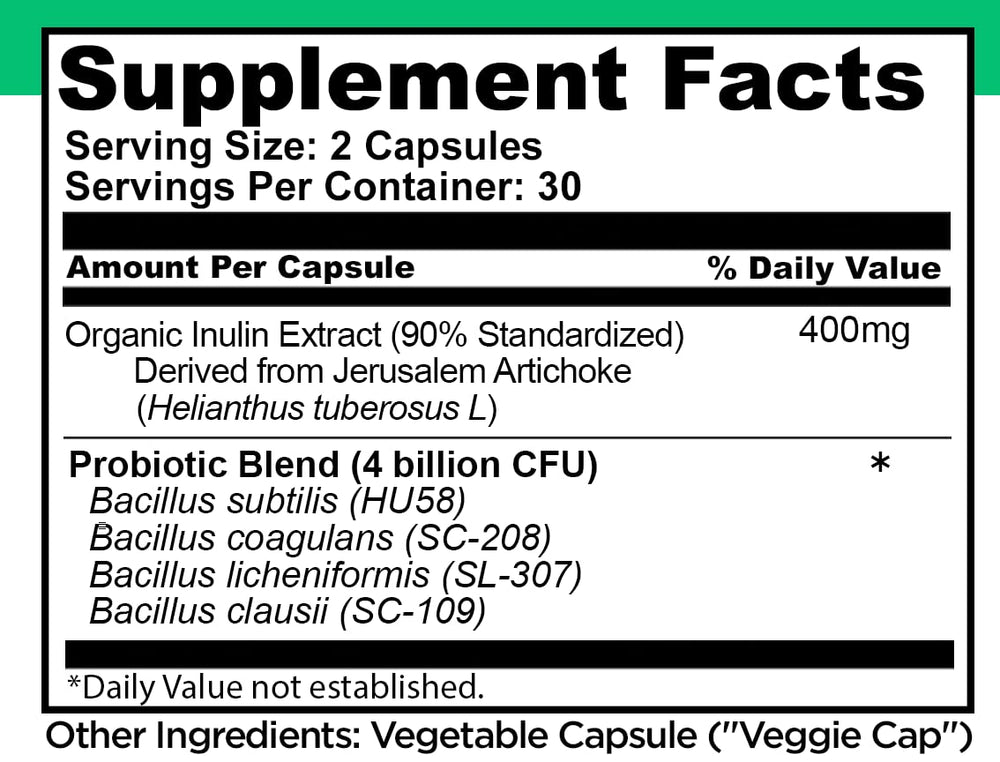 Dr. Danielle Probiotic label close-up showing gluten-free, non-GMO claims.
