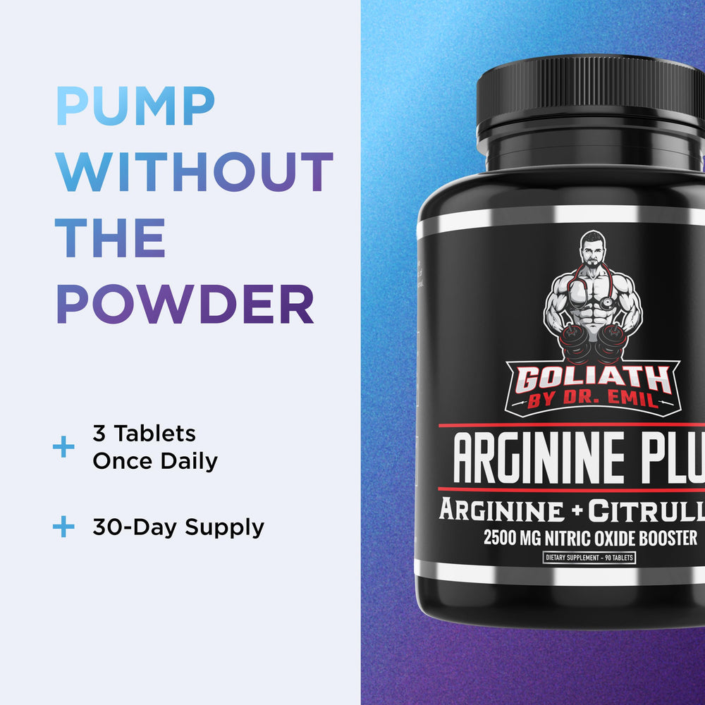 Athlete using ARGININE Plus during training for potential performance support