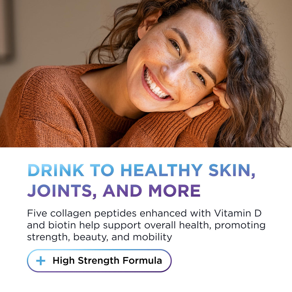 DR. EMIL NUTRITION biotin and collagen duo highlights potential hair and nails support.