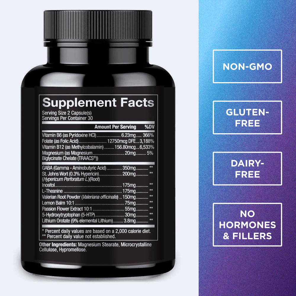 DR. EMIL NUTRITION EZ Doze capsules-out highlights non-habit forming capsules for restful evenings.