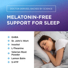DR. EMIL NUTRITION EZ Doze time-release-cap highlighting steady release to support smoother sleep onset.