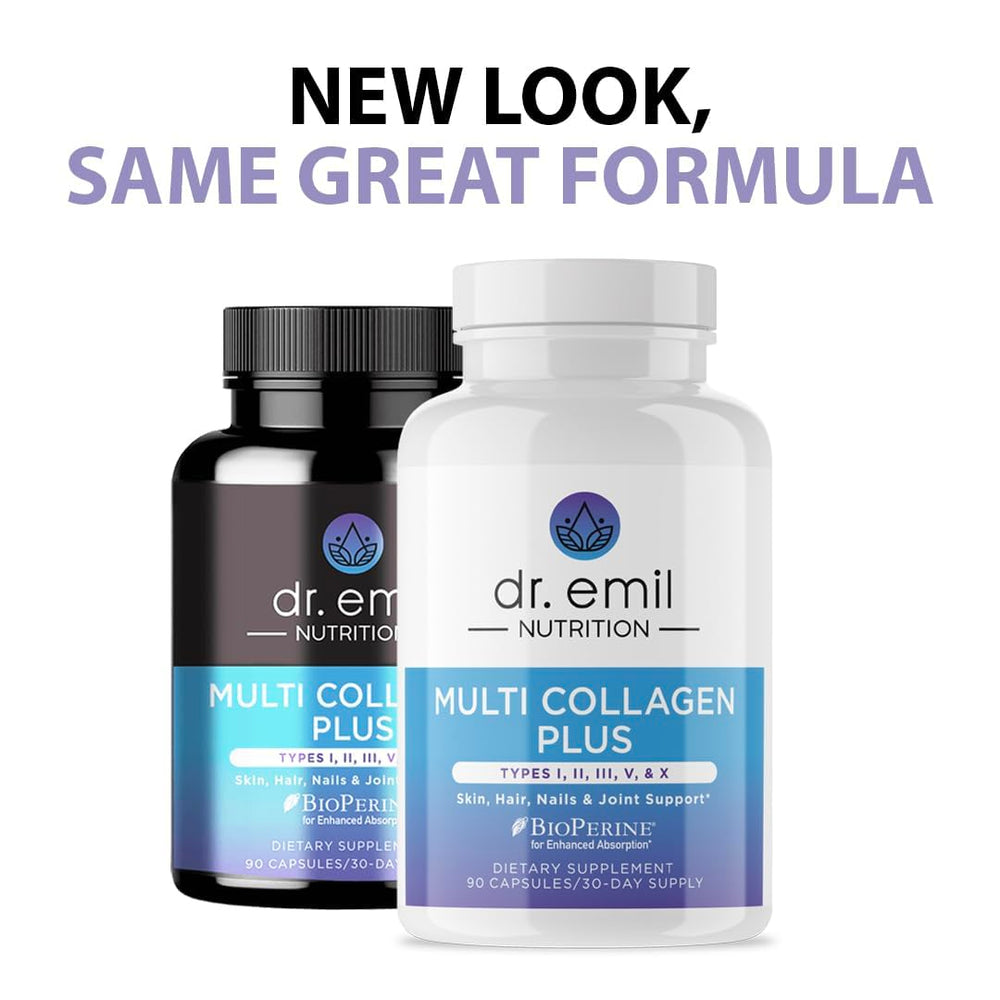 DR. EMIL NUTRITION CGMP facility logo signals quality manufacturing.