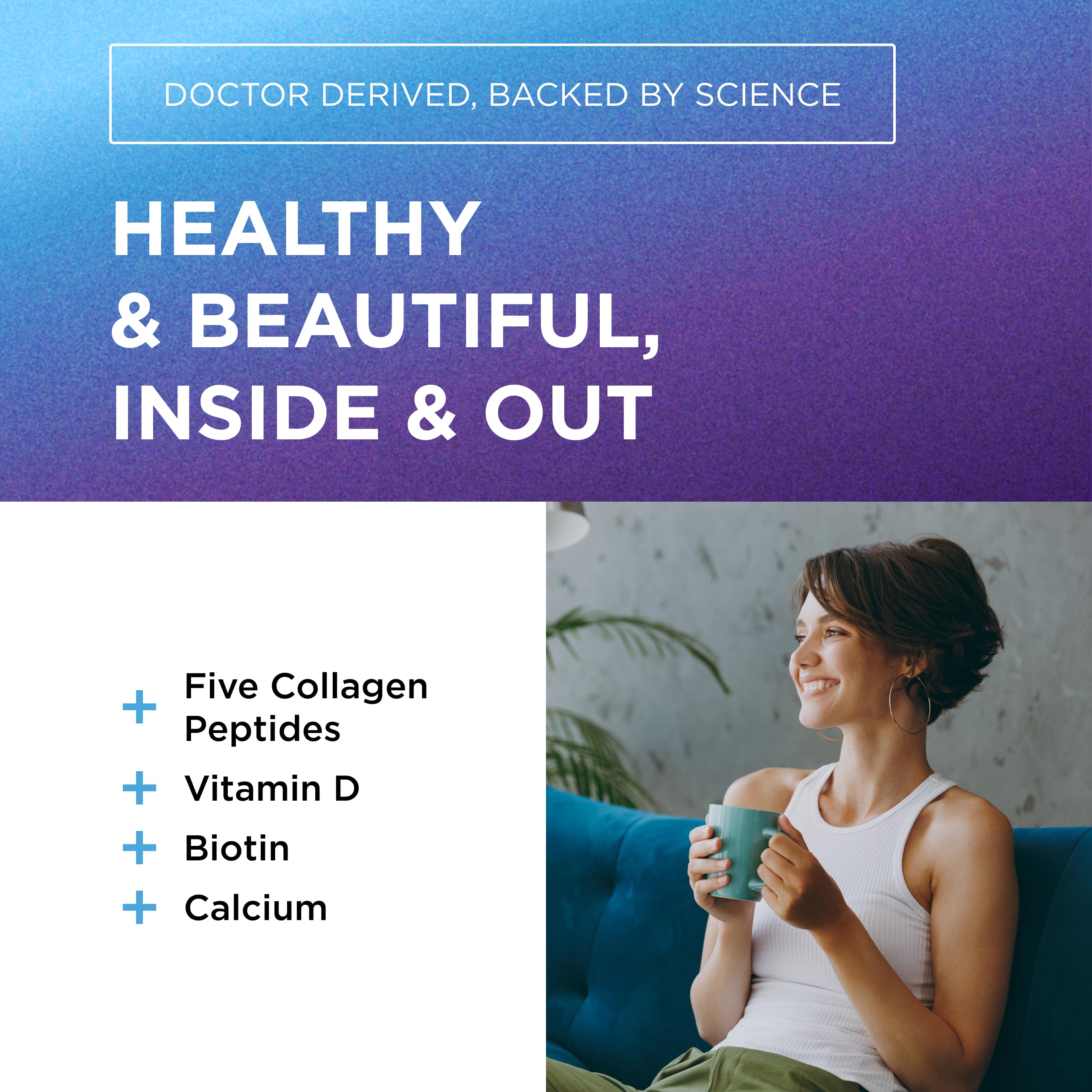DR. EMIL NUTRITION Multi Collagen Plus capsules for easy daily use.