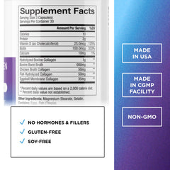 DR. EMIL NUTRITION Multi Collagen Plus capsules close-up for convenient daily intake.