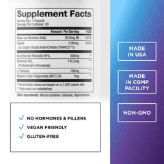 DR. EMIL NUTRITION NAD+ Boost capsules highlight easy daily intake and NAD+ precursor benefits.
