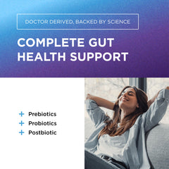 Dr. Emil Nutrition Total Gut Complex ingredient blend highlights prebiotic digestion support