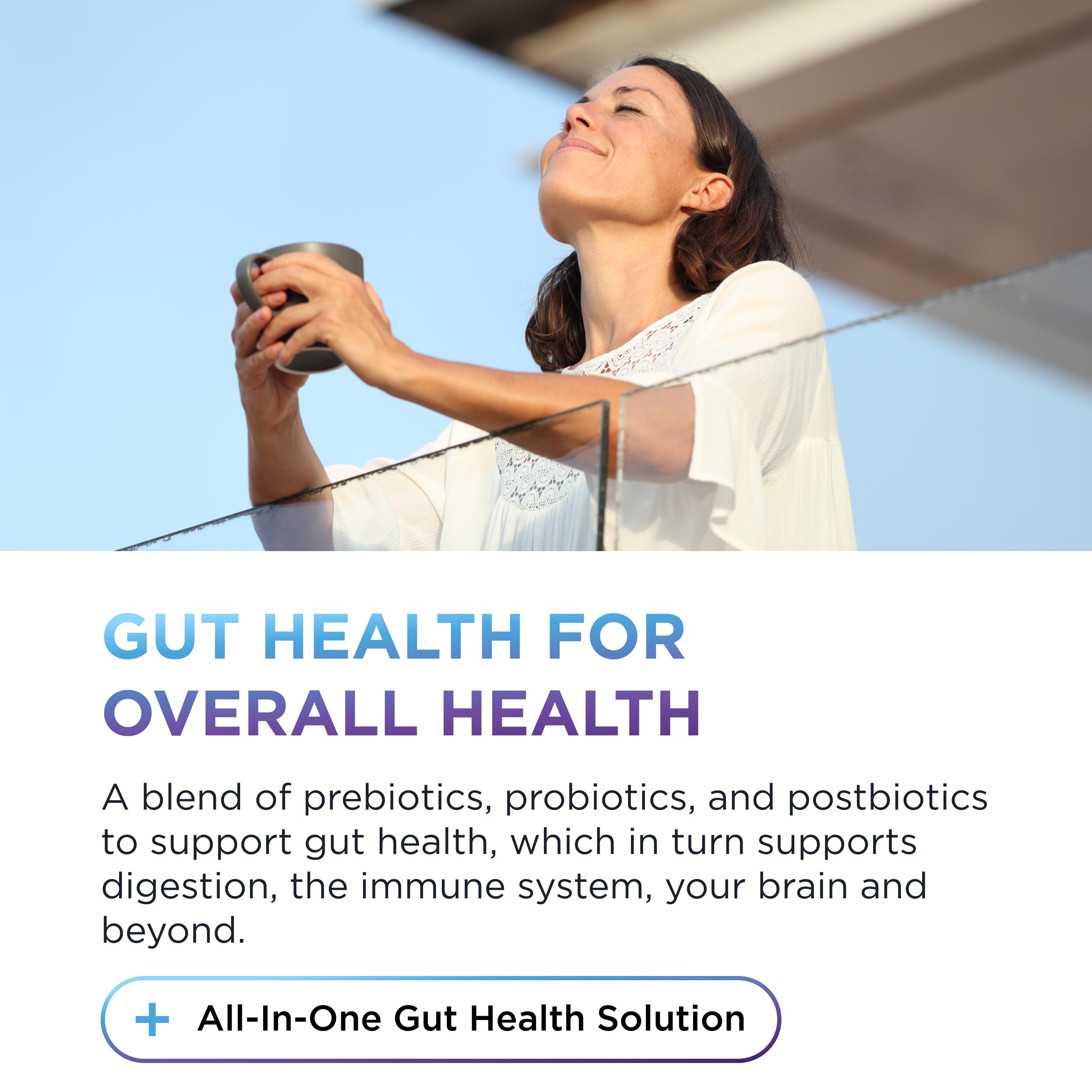 Dr. Emil Nutrition Total Gut Complex probiotic capsule promotes healthy gut microflora balance
