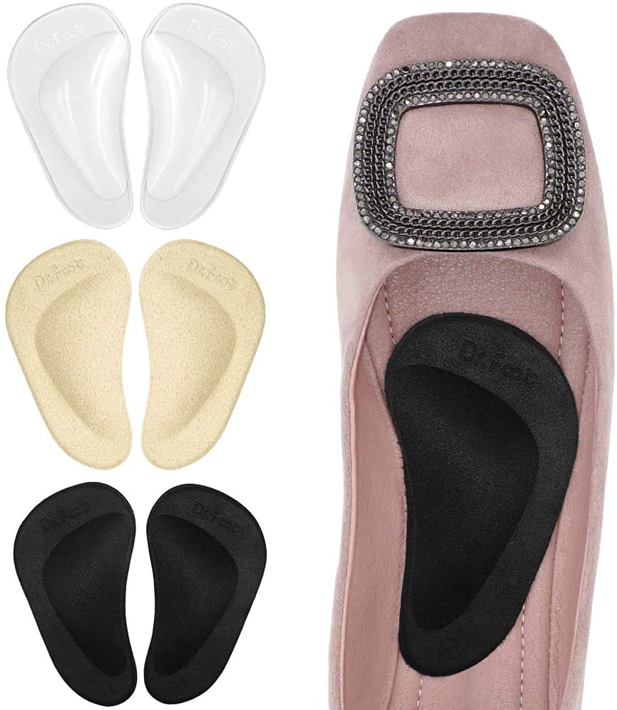 Dr Foot arch support insoles provide all-day balance in everyday shoes