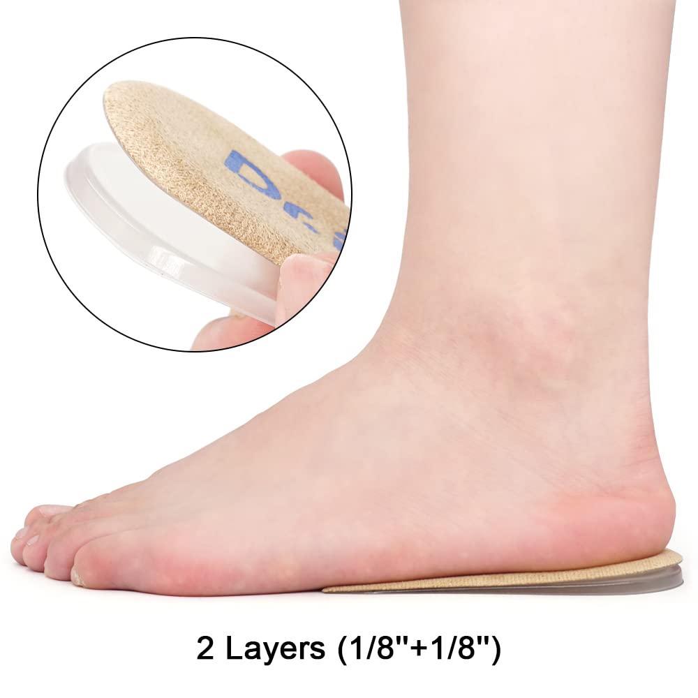 Dr Foot inserciones con adhesivo firme que se mantienen en su lugar