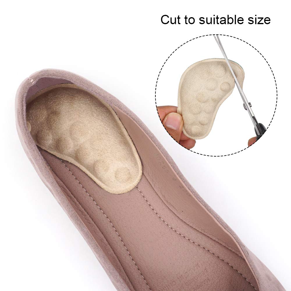 Dr Foot beige three-pair pack fits men and women for versatile daily use.